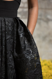 The Brocade Angle Skirt