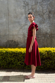 The Riparian Dress - Wine