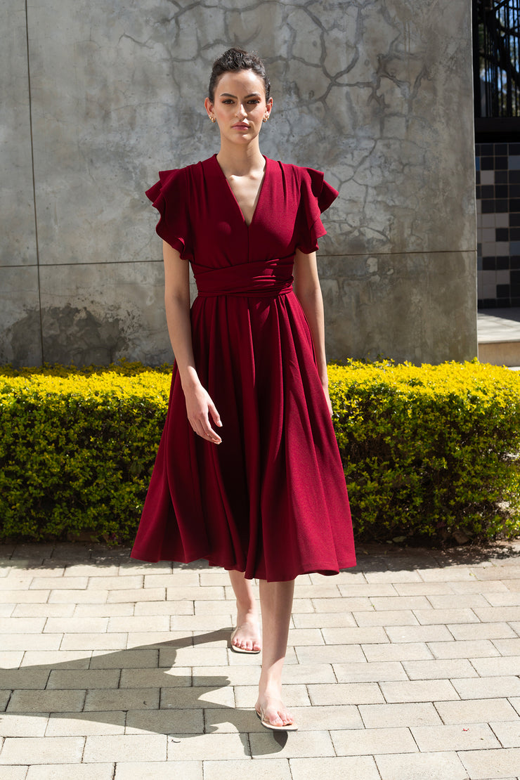 The Riparian Dress - Wine