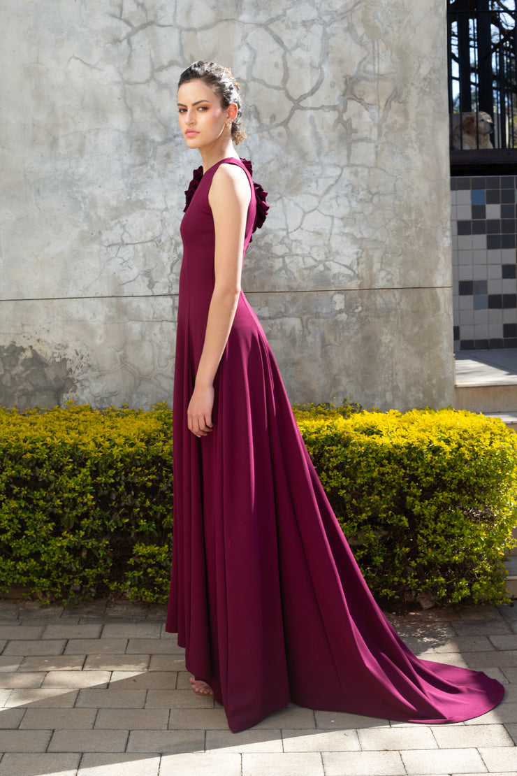 The Torrent Dress - Wine ERRE Fashion The Torrent Dress - Wine ERRE Fashion