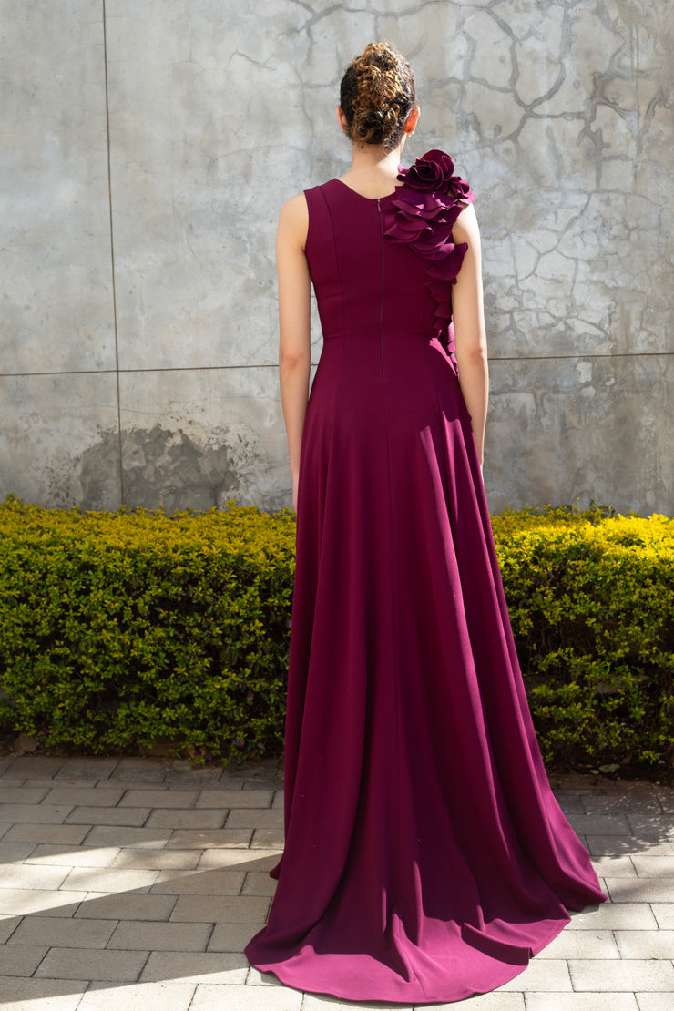 The Torrent Dress - Wine ERRE Fashion The Torrent Dress - Wine ERRE Fashion