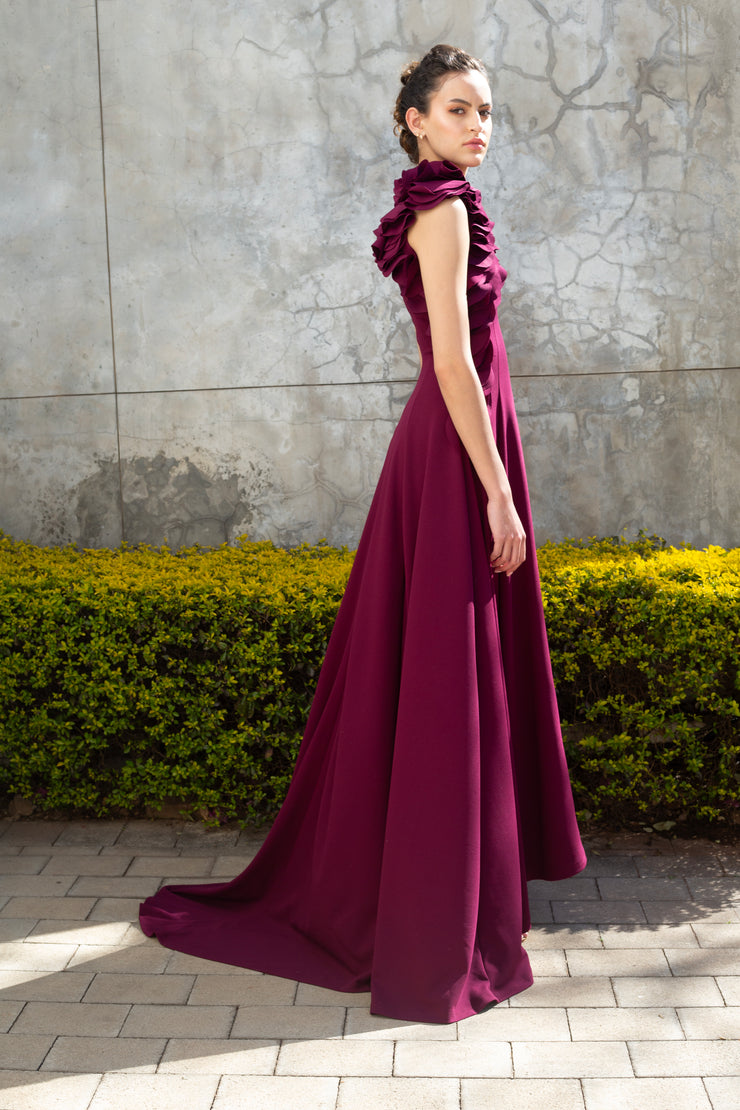 The Torrent Dress - Wine ERRE Fashion The Torrent Dress - Wine ERRE Fashion