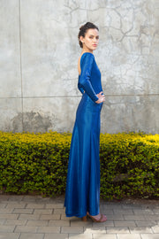 The Benguela Evening Dress - Royal Blue