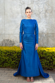 The Benguela Evening Dress - Royal Blue