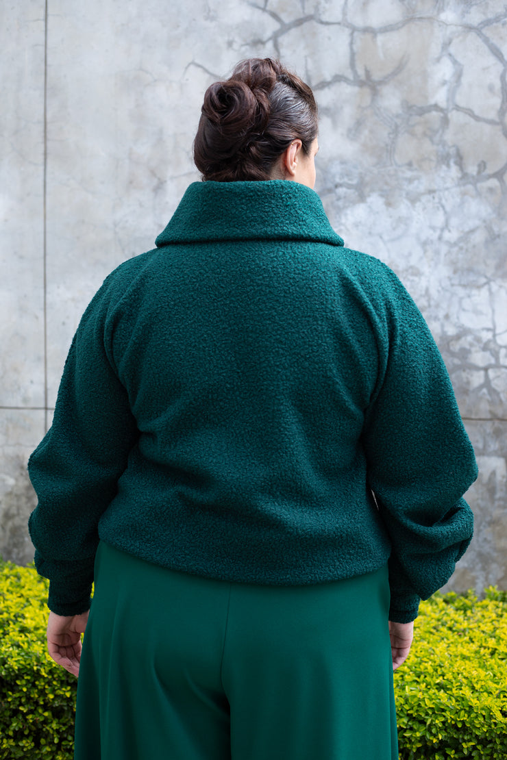 The Doyenne Top - Emerald