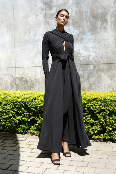 The Circulate Dress - Black