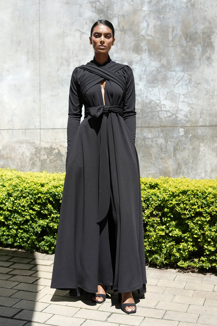 The Circulate Dress - Black