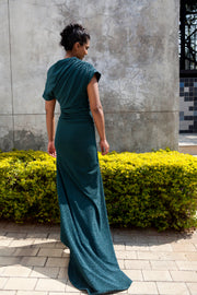 The Opis Dress- Emerald Green