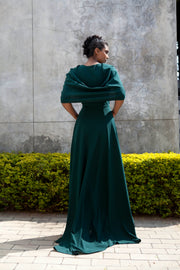 The Rumina Dress - Emerald Green