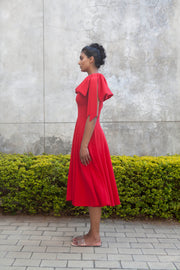 The Maia Dress - Red