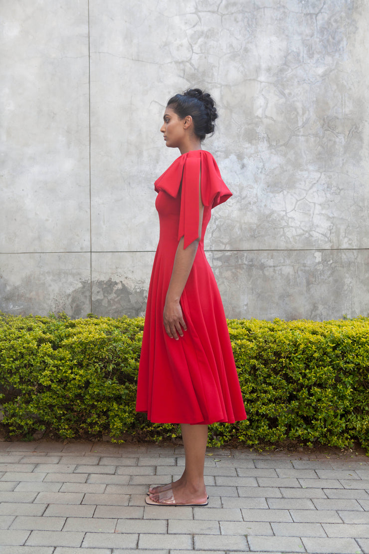 The Maia Dress - Red