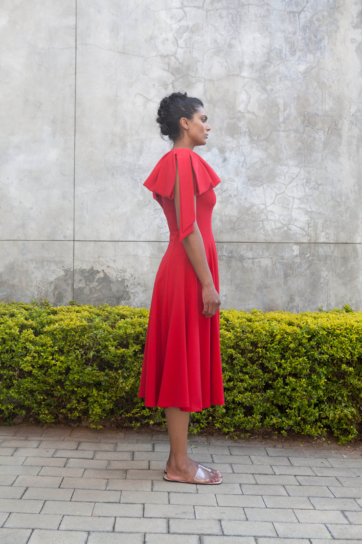 The Maia Dress - Red