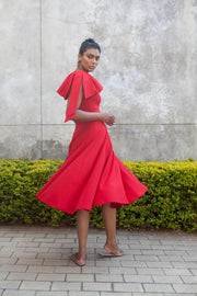 The Maia Dress - Red