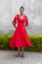 The Maia Dress - Red