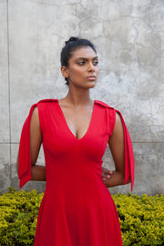 The Maia Dress - Red