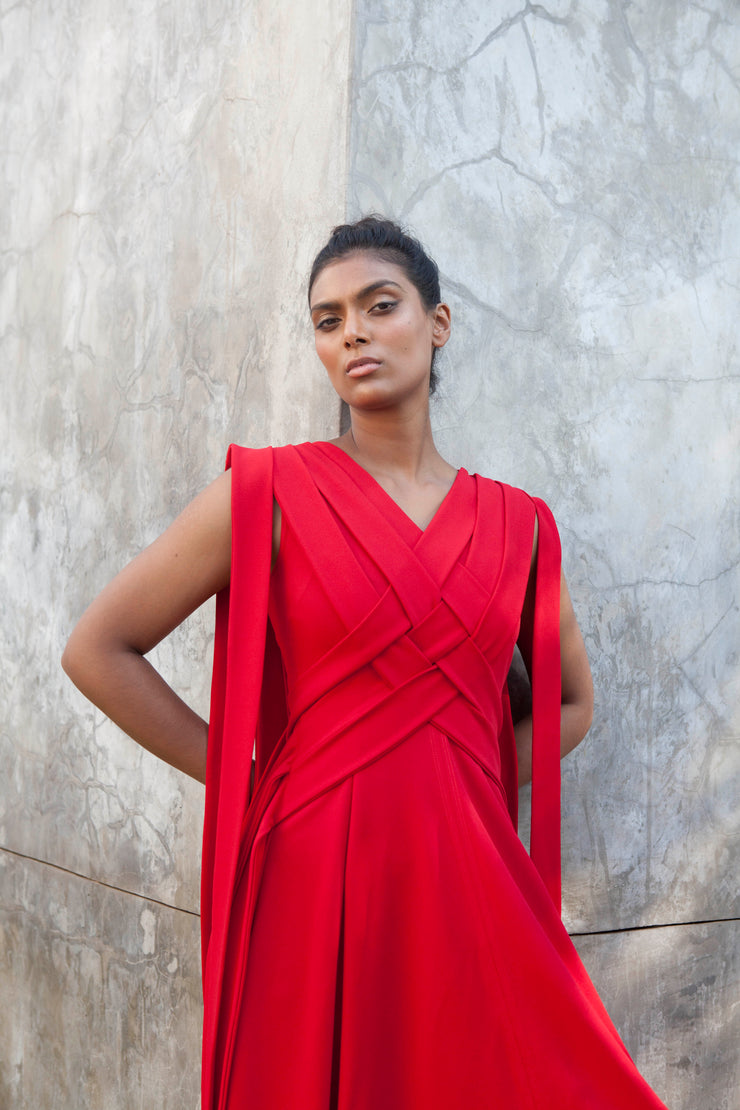 The Nemesis Evening Dress - Red
