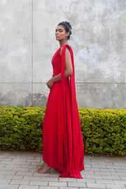 The Nemesis Evening Dress - Red