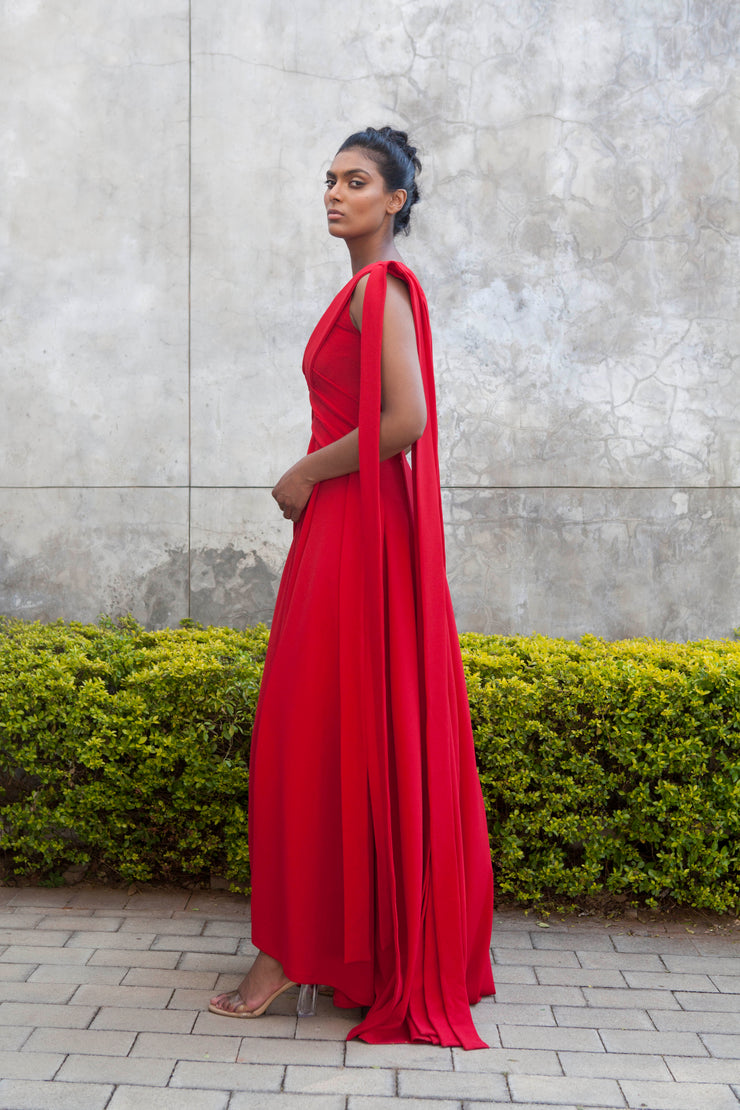 The Nemesis Evening Dress - Red