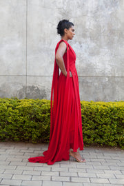 The Nemesis Evening Dress - Red