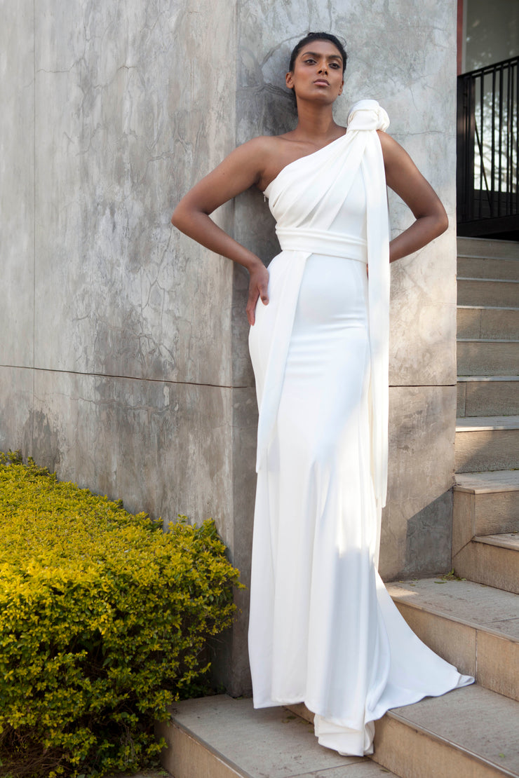 The Latona Wedding Dress- Ivory