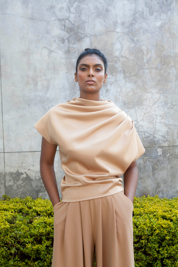 The Flow Top Silk - Desert