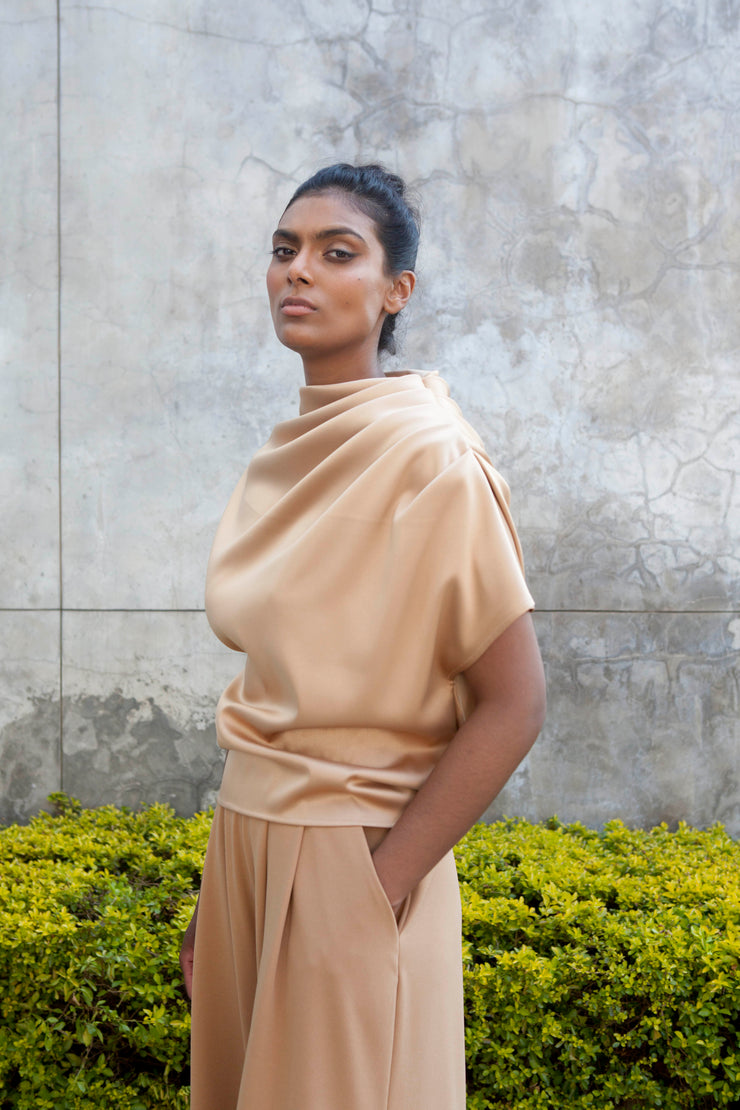 The Flow Top Silk - Desert