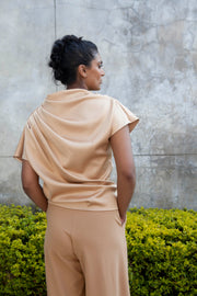 The Flow Top Silk - Desert