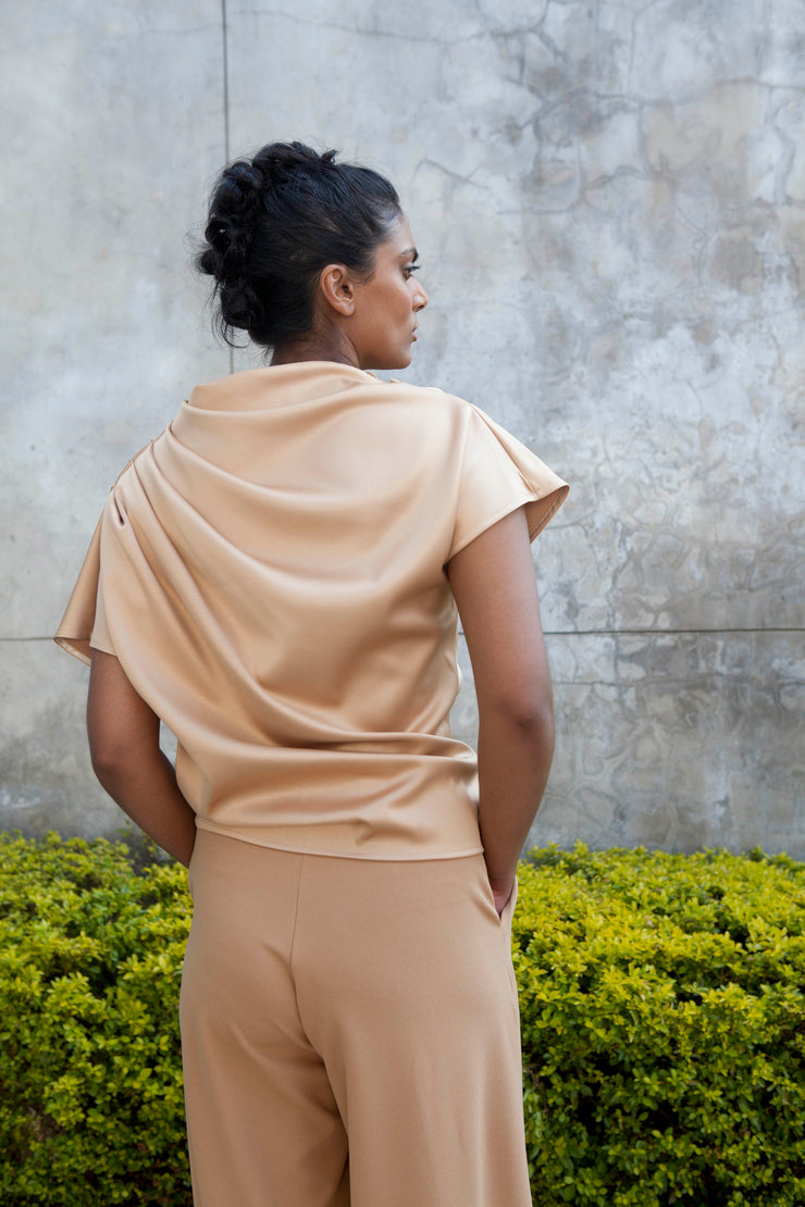 The Flow Top Silk - Desert