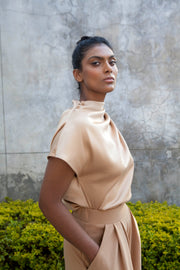 The Flow Top Silk - Desert