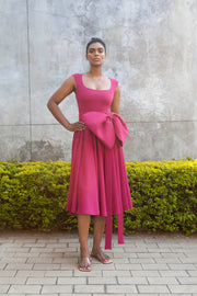 The Juno dress- Magenta