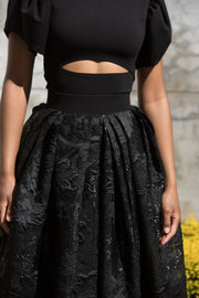 The Brocade Angle Skirt