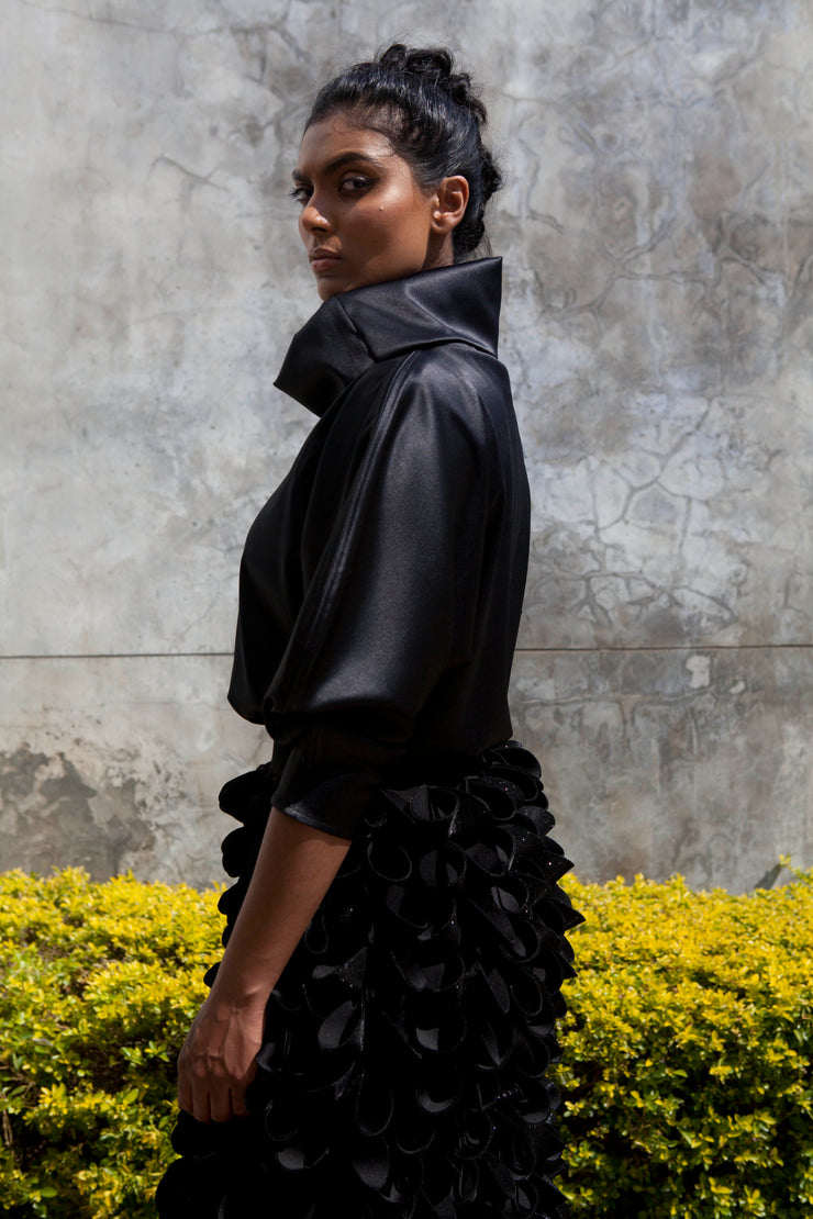 The La Niña top - Black