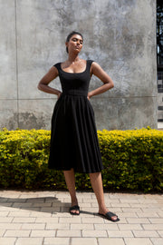 The Juno dress- Black
