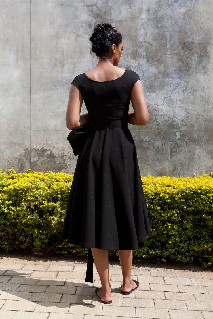 The Juno dress- Black