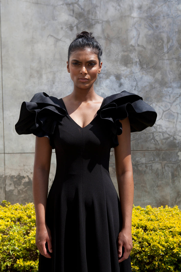 The Nerio Dress - Black