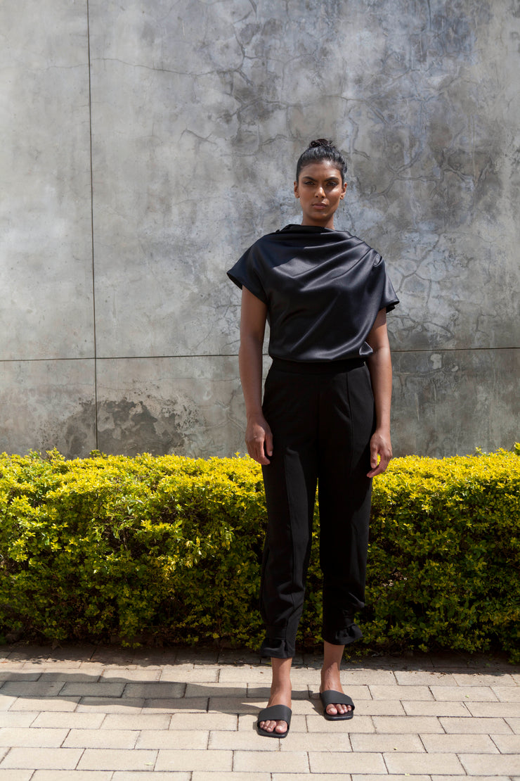 The Flow Top Silk - Black