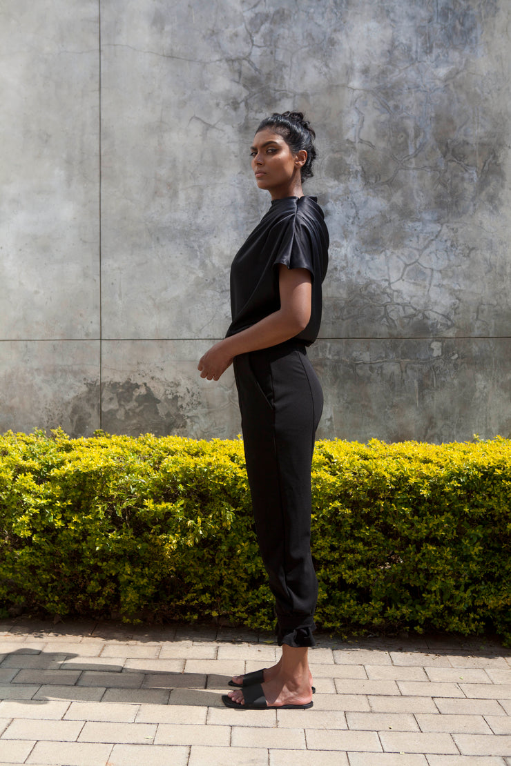 The Flow Top Silk - Black