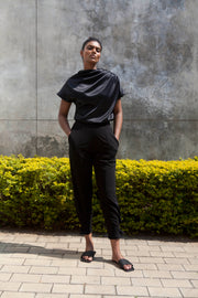 The Flow Top Silk - Black