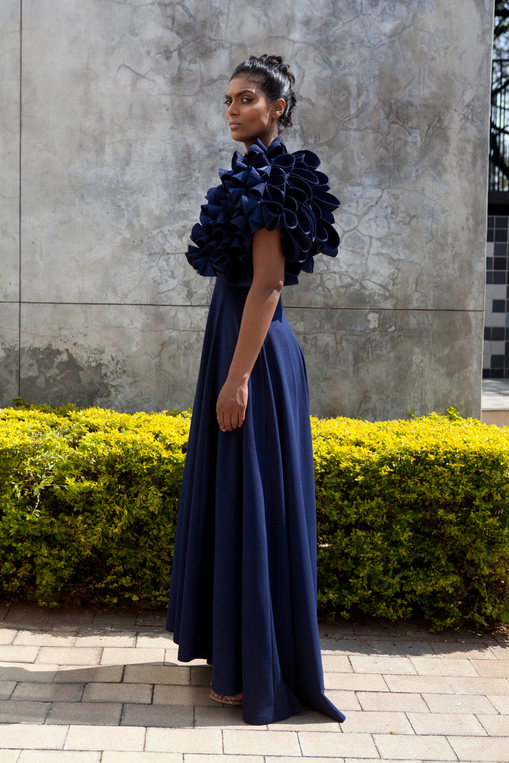 The Pomona Dress - Navy