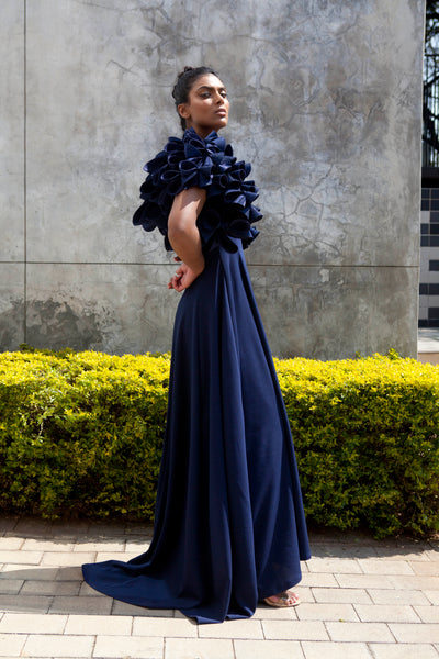 The Pomona Dress - Navy