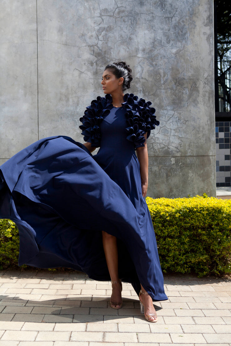 The Pomona Dress - Navy