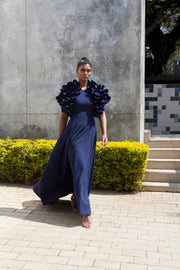 The Pomona Dress - Navy