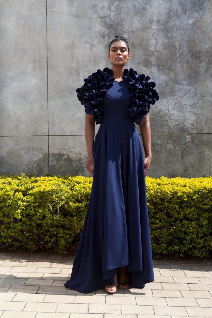 The Pomona Dress - Navy
