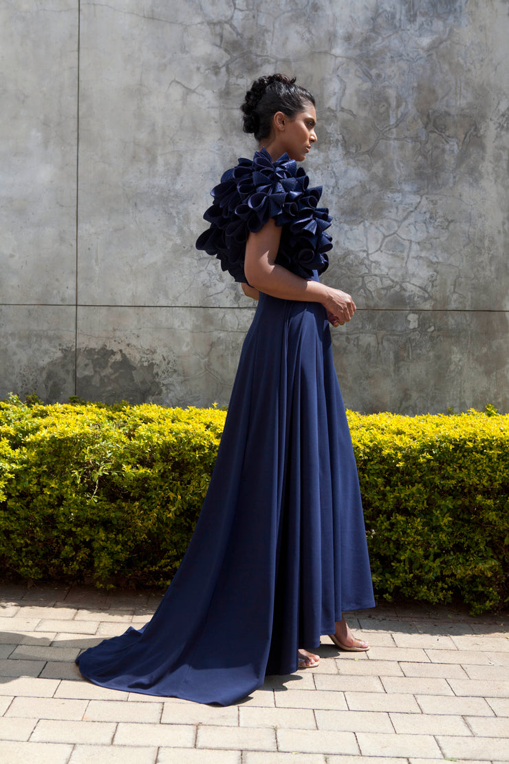 The Pomona Dress - Navy