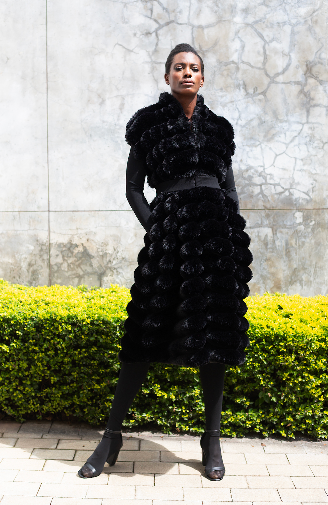 The Monarch Faux Fur Coat – ERRE Fashion