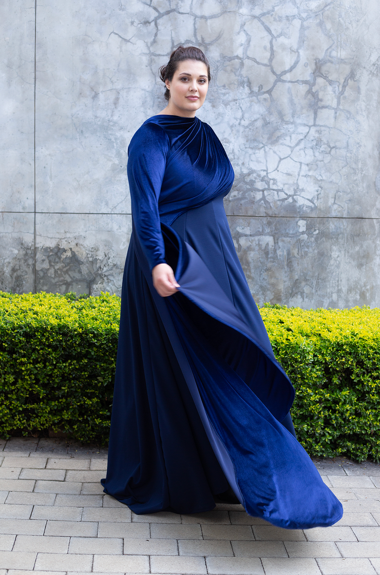 imperial blue dress Imperial Pearls Mini Dress - Blue