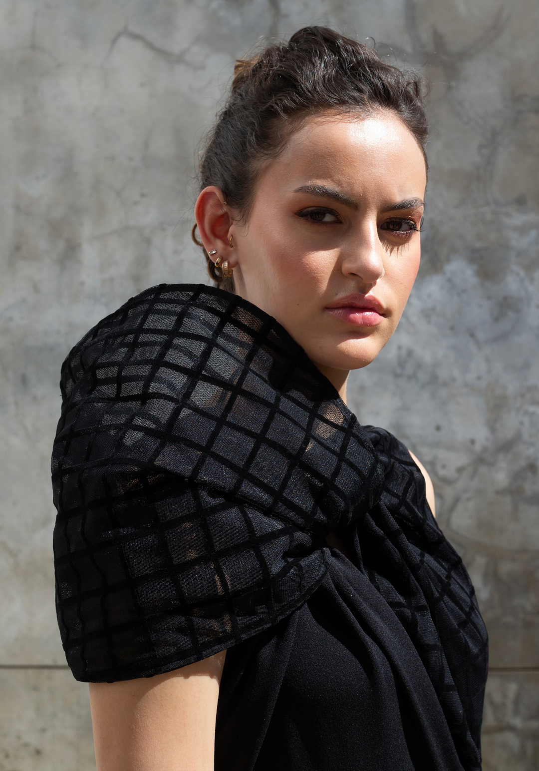 The Asymmetrical Drape Dress