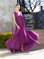 The Riverine Dress - Lavender