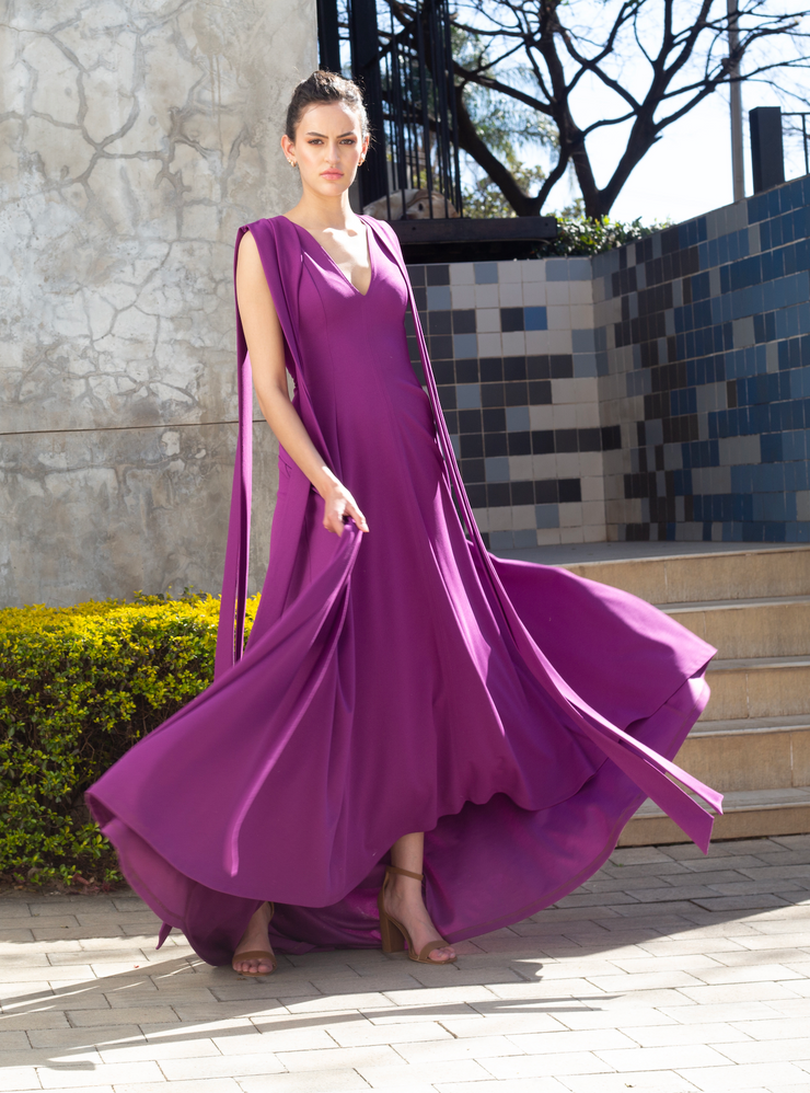 The Riverine Dress - Lavender