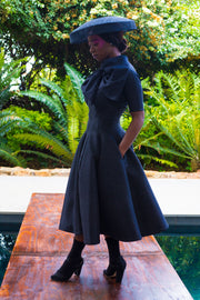 Winter 2022 - Look 14 Yesterday, Today & Tomorrow Bow Dress Set